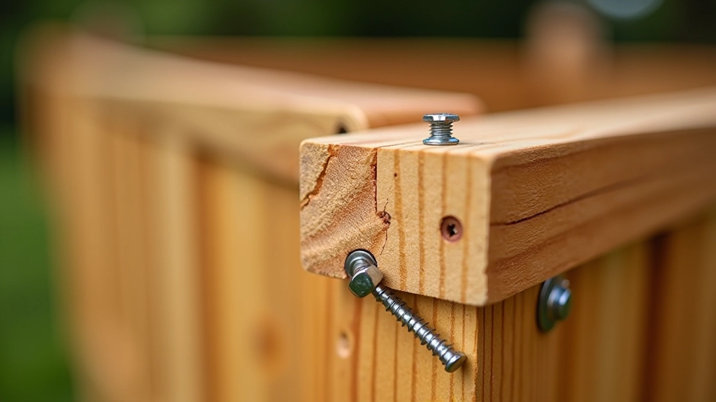 Comparison of how nails and screws behave when fastening wood