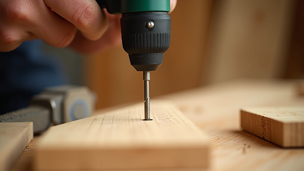 Proper technique for drilling pilot holes in wooden fence panels